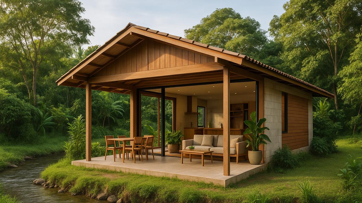 Rumah di Pinggiran Sungai Cilacap: Inspirasi dari Pondok Pesantren Jam'un Al Jawami